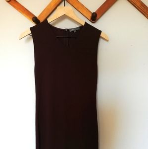 Vince fitted midi dress